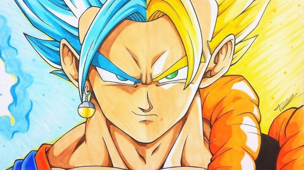 Cómo se fusionan Goku y Vegeta en Dragon Ball